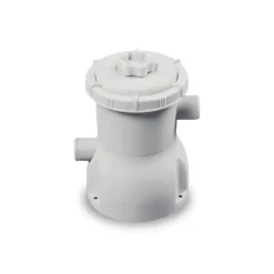 Exit Wood Opzetzwembad Met Filterpomp Bruin 220X150X65Cm-Brico Outlet