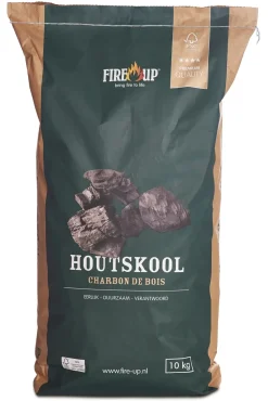 Fire-Up Houtskool Fsc 10Kg-Brico Hot