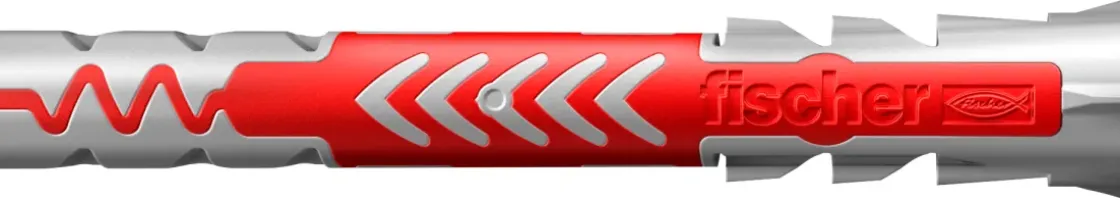 Fischer Red Box Assortiment Duopower Nylon Pluggen + Schroeven 140St.-Brico Clearance