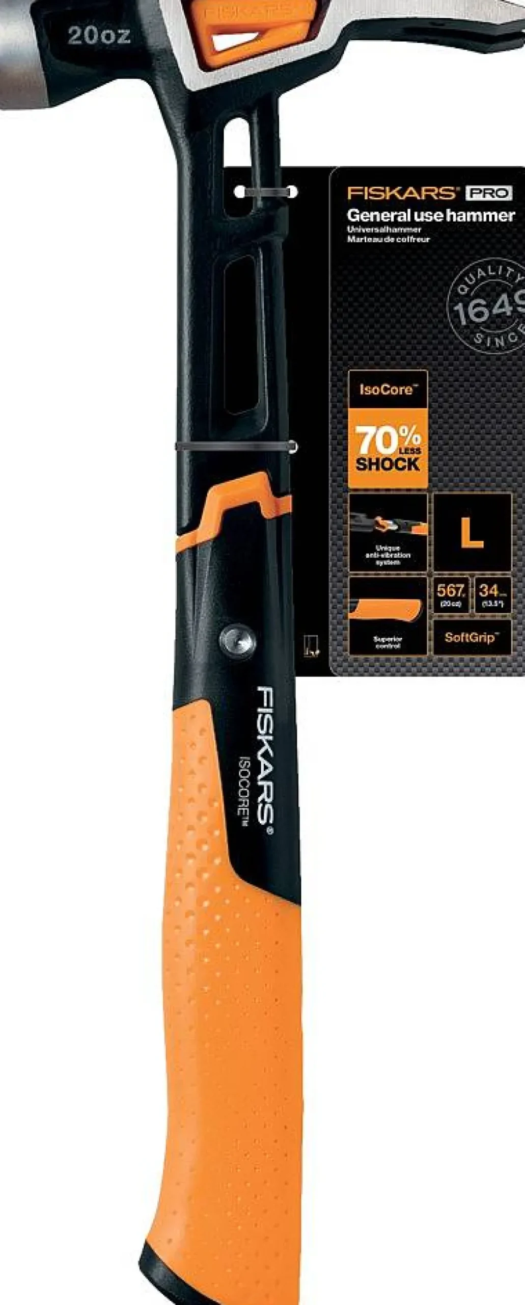 Brico Fiskars Klauwhamer L Isocore Best