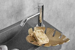 Brico Fonteinset Cheops Natuursteen Wasbak 40 X 23 X 11 Cm