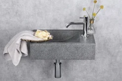 Brico Fonteinset Cheops Natuursteen Wasbak 40 X 23 X 11 Cm