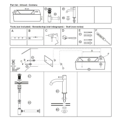 Brico Fonteinset Parta Bombai Black Natuursteen Wasbak 40 X 23 X 11 Cm Discount