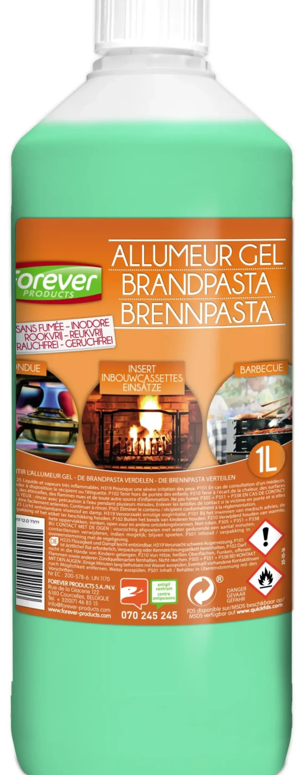 Brandstoffen<Brico Forever Brandpasta 1L