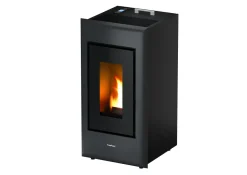 Pelletkachels<Brico Freepoint Pelletkachel Vega 10,5Kw Wit/Zwart