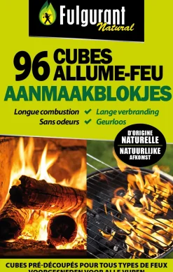 Fulgurant Aanmaakblokjes Ecologisch 84 Stuks-Brico Best