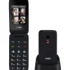 Fysic Fm-9760Zt Mobiele Klaptelefoon Voor Senioren Noodknop Zwart-Brico Discount