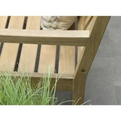 Garden Impressions Cato Parkbank L160 - Eucalyptus White Wash-Brico Clearance