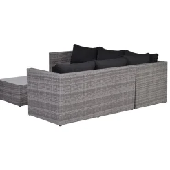 Garden Impressions Lyon Loungeset 4-Delig - Reflex Black-Brico