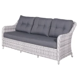 Garden Impressions Nova 3-Zits Lounge Tuinbank - Licht Grijs-Brico Online