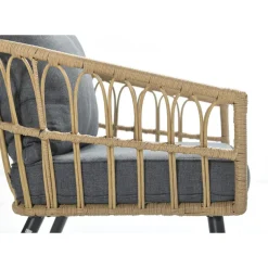 Garden Impressions Tarulo Loungeset 4-Delig - Donker Grijs-Brico Best