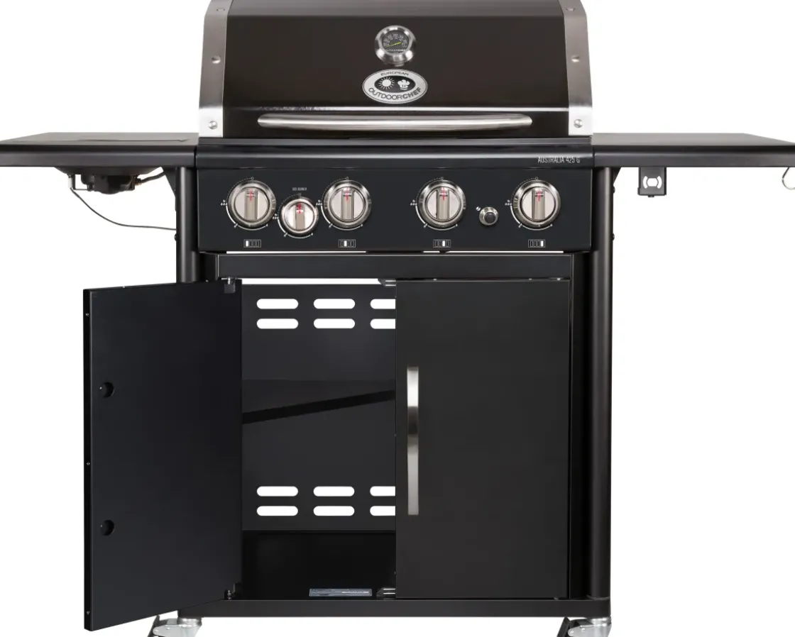 Gasbarbecue Australia 425 G 30 Mbar 56X96X117Cm-Brico Best
