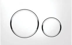 Brico Geberit Bedieningspaneel Sigma 20 Voor Up320, Up720, Up300 En Up700 Inbouwreservoirs| 16,4X24,6X1,1Cm Wit/Chroom Discount