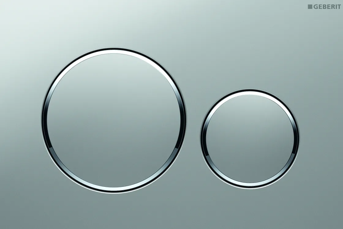 Brico Geberit Bedieningspaneel Sigma 20 Voor Up320, Up720, Up300 En Up700 Inbouwreservoirs| 246X164Mm Verchroomd Clearance
