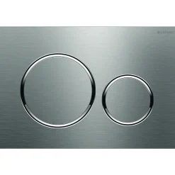 Brico Geberit Bedieningspaneel Sigma 20 Voor Up320, Up720, Up300 En Up700 Inbouwreservoirs| 246X164Mm Geborsteld