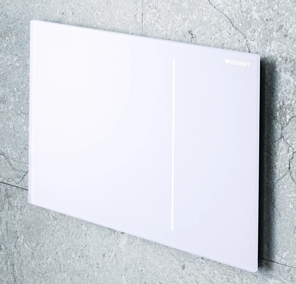 Brico Geberit Bedieningspaneel Sigma 70 Voor Up320, Up720, Up300 En Up700 Inbouwreservoirs| 24X15,8Cm Wit Glas Online