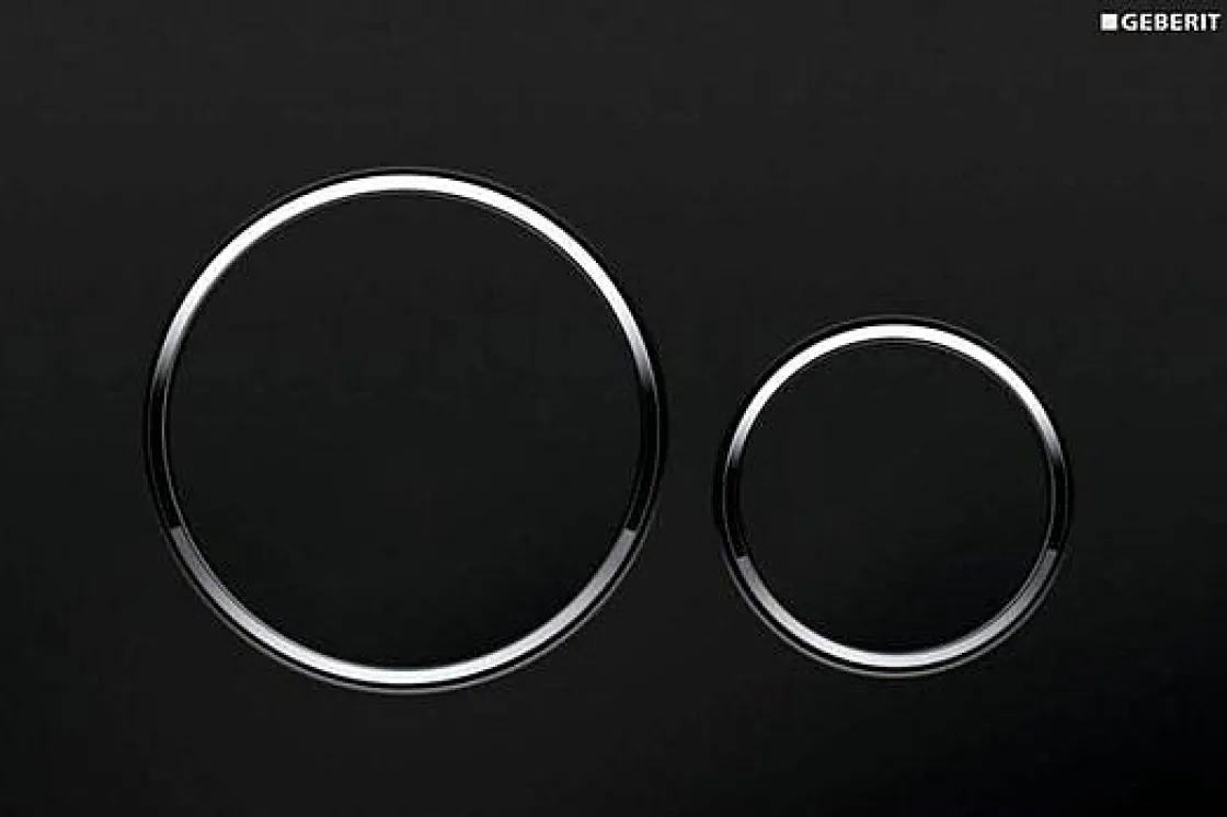 Brico Geberit Bedieningspaneel Sigma 20 Voor Up320, Up720, Up300 En Up700 Inbouwreservoirs| Zwart/Mat Outlet