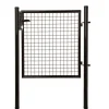 Giardino Enkele Poort H150 X L100Cm Zwart-Brico Best