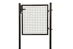 Giardino Enkele Poort H150 X L100Cm Zwart-Brico Best