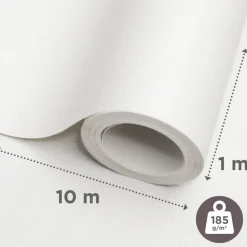 Glasweefselbehang Novelio Nature Flair Snow 185Gr 10M-Brico Clearance