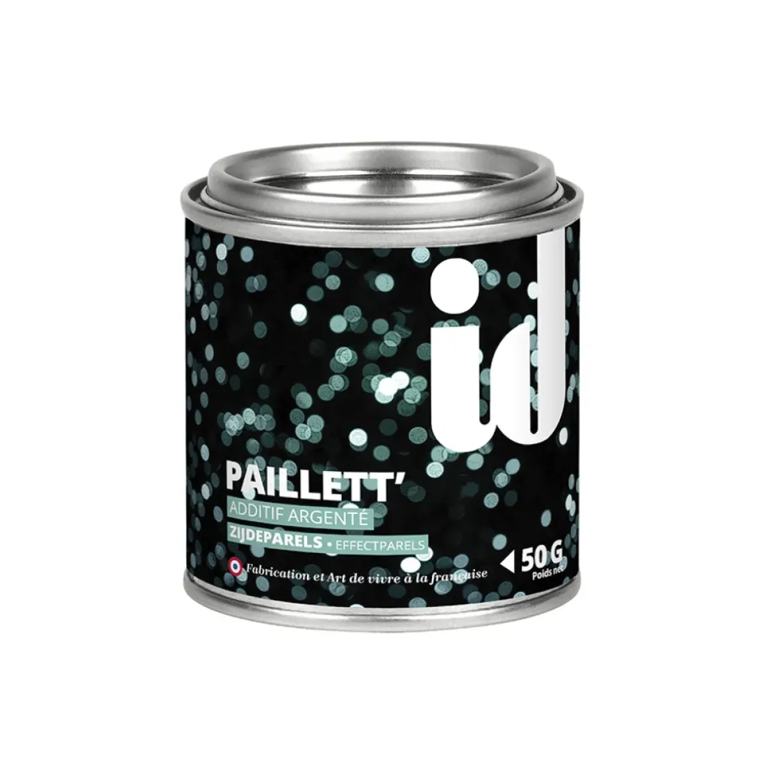Glitters Additief Paillett' Zilver 50Gr-Brico Clearance