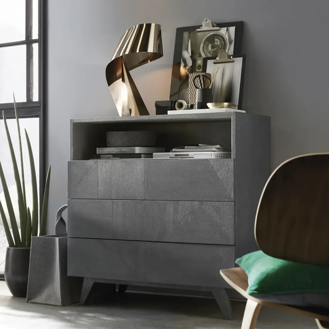 Glitterverf Paillett' 500Ml Koolstof-Brico New