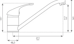 Brico Go By Van Marcke Eengreepsmengkraan Glib Voor Een Onderbouwboiler Hot