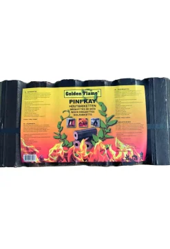 Brandstoffen<Brico Golden Flame Houtbriketten 10Kg 12 Stuks
