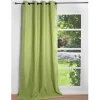Gordijn Verduisterend Helsinki Ringen Groen 140X260Cm-Brico