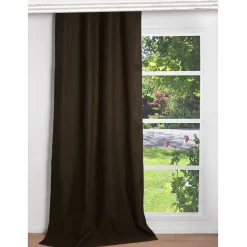 Gordijn Verduisterend Helsinki Koffiebruin 140X260Cm-Brico Outlet