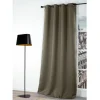Gordijn Verduisterend Taupe 140X250Cm-Brico New