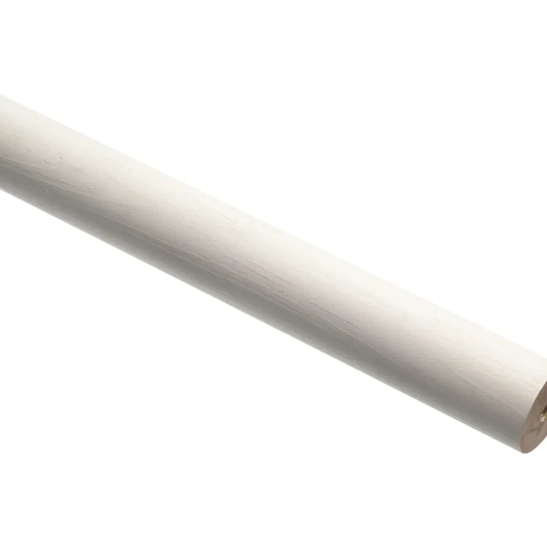 Gordijnroede Wit 35Mm 300Cm-Brico Outlet