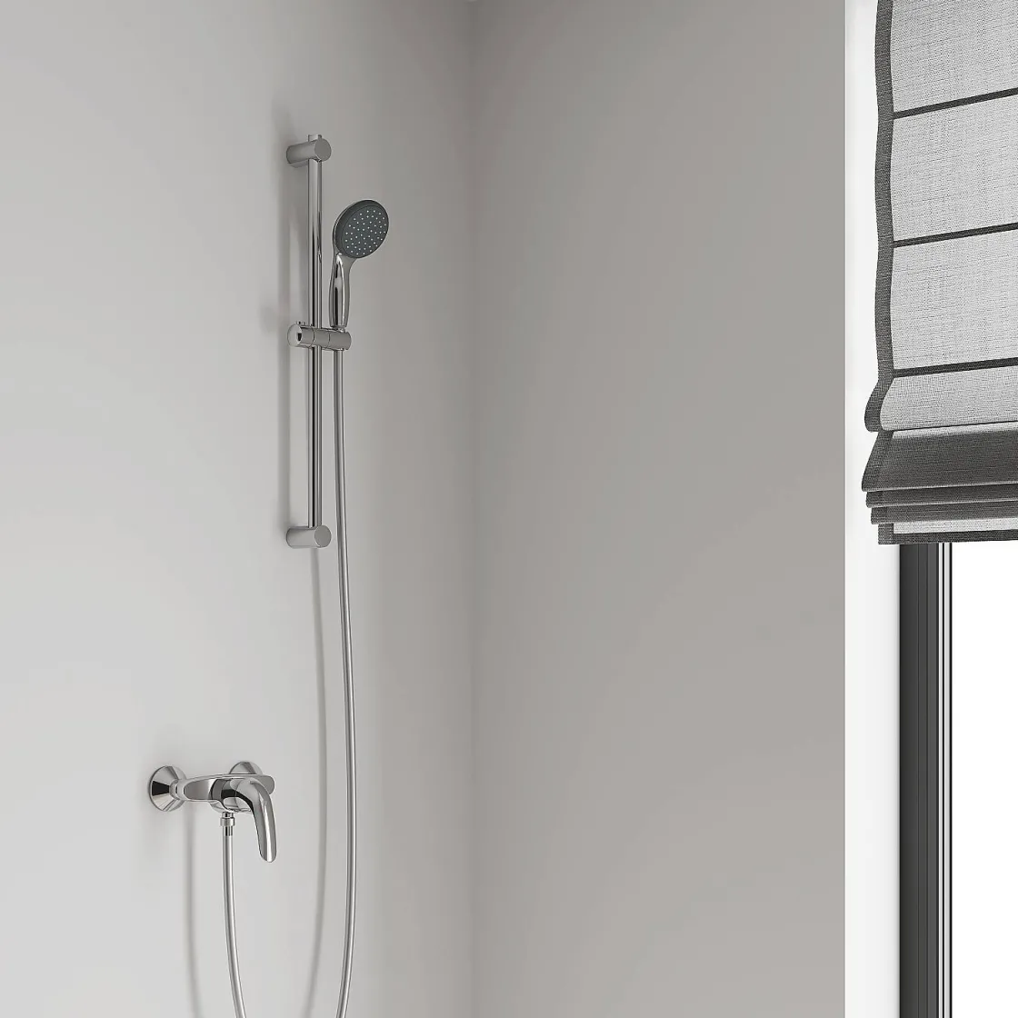 Brico Grohe Douchemengkraan Swift Chroom Hot