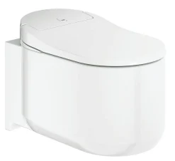 Brico Grohe Hangtoilet Sensia Arena Wit | Met Bidet | Randloos Toiletpot Best