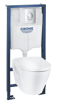 Brico Grohe Inbouwreservoir Set Serel | Soft-Close Toiletzitting | Randloos Toiletpot Online