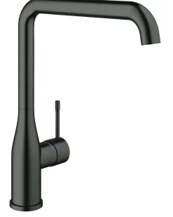 Brico Grohe Keukenmengkraan Essence Hard Graphite Zwart Geborsteld Outlet