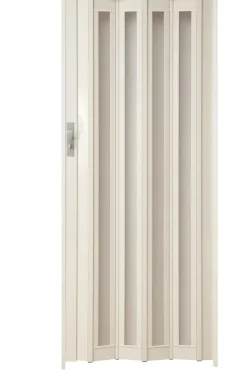 Grosfillex Vouwdeur Glasen 'Larya' Pvc Wit 205X84Cm-Brico Outlet