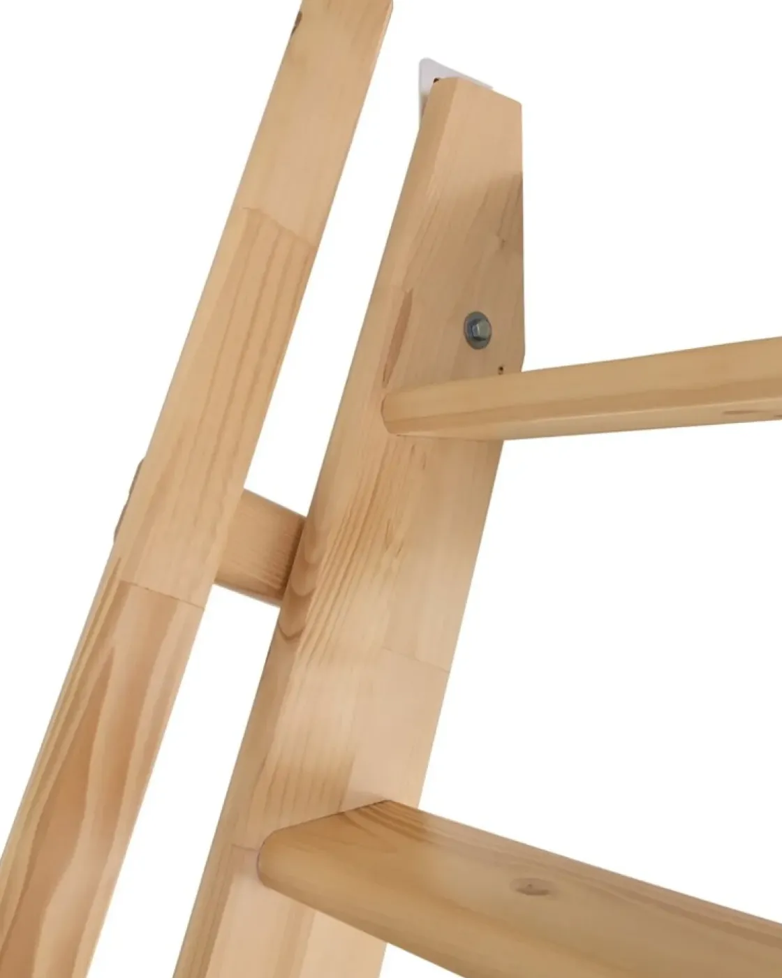 Handystairs Uitschuifbare Steektrap "Montreal" - Hoogte 300Cm - 12 Treden Van Grenen - Met Leuning-Brico Hot