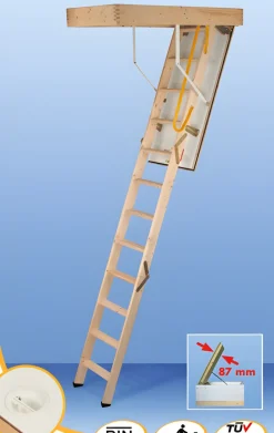 Handystairs Vlizotrap "Complete" - Bakmaat 120 X 70 Cm - Hoogte 280 Cm - U-Waarde 1.10 W/M²-Brico