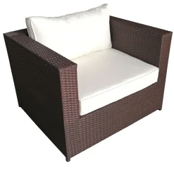 Happy Garden Buitenmeubelsets Cargese - Bruin - Geweven Hars-Brico Outlet