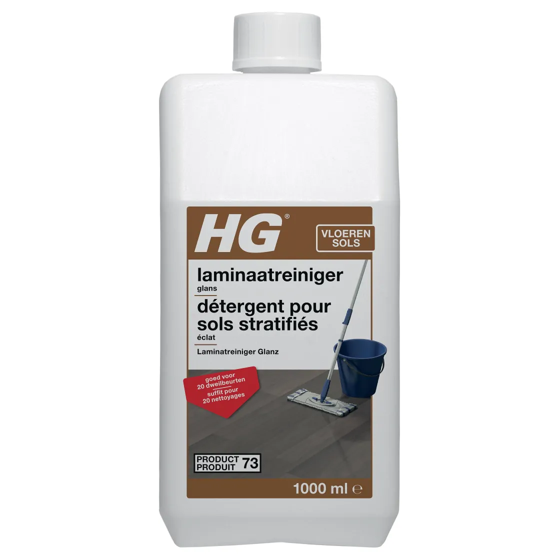 Brico Hg Laminaatreiniger Glans 1L Clearance