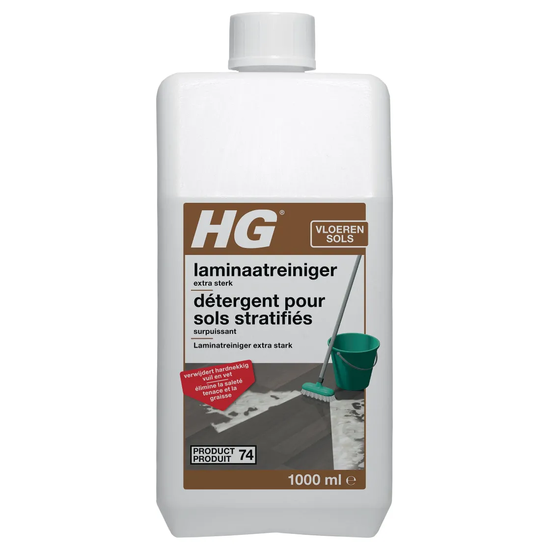 Brico Hg Laminaatreiniger Glans Extra Sterk1L