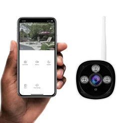 Hombli Slimme Beveiligingscamera Buiten Wifi Full Hd Nachtzicht Wit-Brico