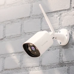Hombli Slimme Beveiligingscamera Buiten Wifi Full Hd Nachtzicht Wit-Brico