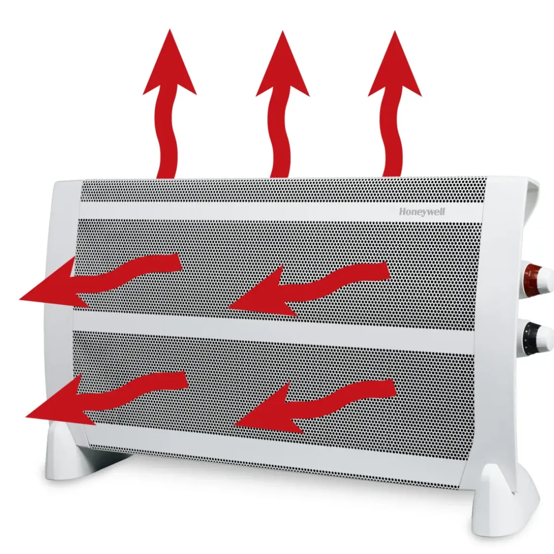 Mobiele Convectors<Brico Honeywell Convectorkachel Hw223E 1500W Wit