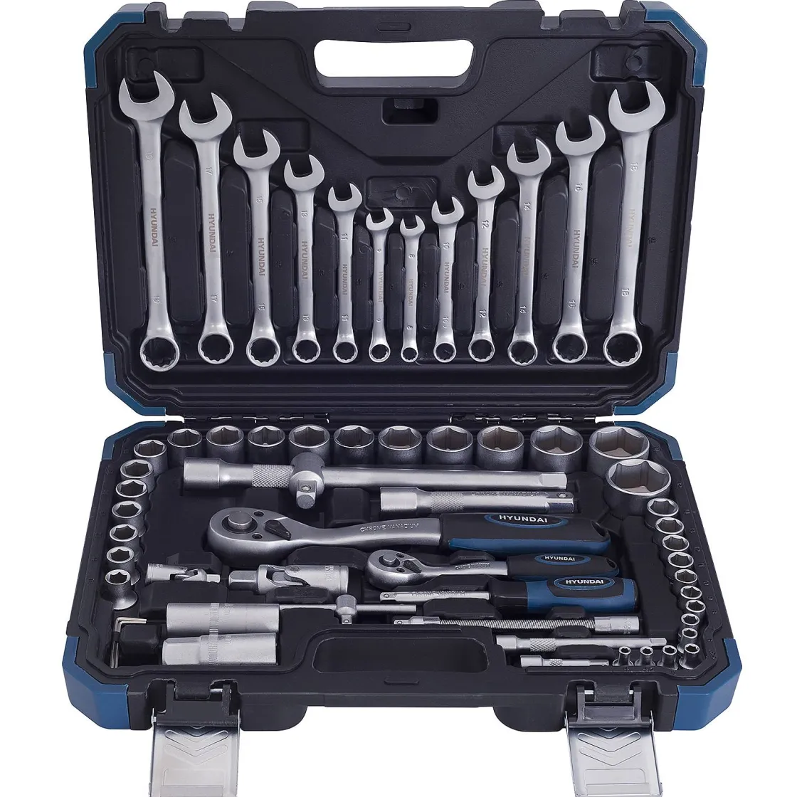 Brico Hyundai Gereedschapset 59656 61-Delig Discount