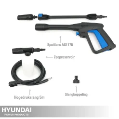 Brico Hyundai Hogedrukreiniger 1600W 135Bar New