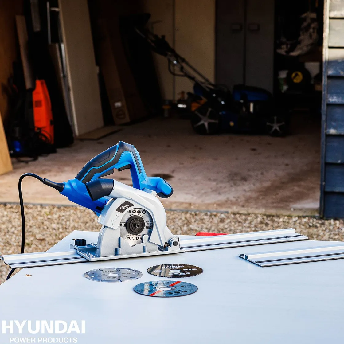 Brico Hyundai Invalzaag + Geleiderail 56341 1050W Discount