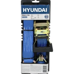 Hyundai Spanband Met Ratel En S-Haken 5Mx38Mm 1000Kg-Brico New