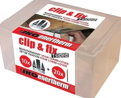 Brico Iko Isolatiebevestigingsset Clip&Fix 2-Zijdig 20 Stuks Discount